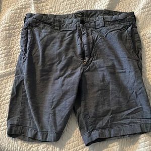 J Crew Stanton navy shorts waist 33